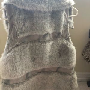 Rachel Zoe Faux fur vest